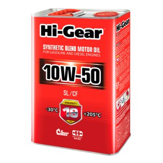 10W-50 SL/CF Масло моторное полусинтетическое 4л фото