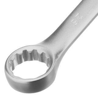 Ключ комбинированный 25 мм, CrV, матовый хром STELS фото 4