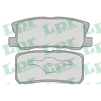 Колодки тормозные задние к-кт Lpr 05P954 фото