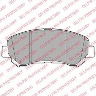 Колодки тормозные передние к-кт DELPHI LP2031 фото