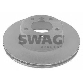 Диск тормозной передний вентилируемый SWAG 20 91 0753 фото