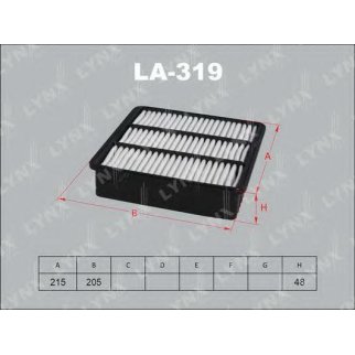 Фильтр воздушный LYNXauto LA-319 фото