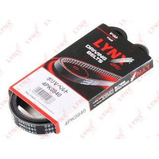 Ремень ручейковый LYNXauto 4PK0840 фото