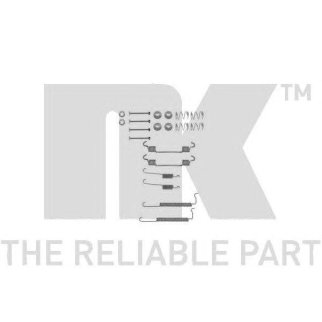 Комплект монтажный тормозных колодок барабанный тормоз 7936710 фото