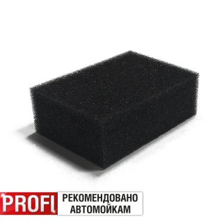 Губка поролоновая AVS SP-16 (чёрная) (70 x 50 x 25 мм) без индивид. упаковки, шт фото