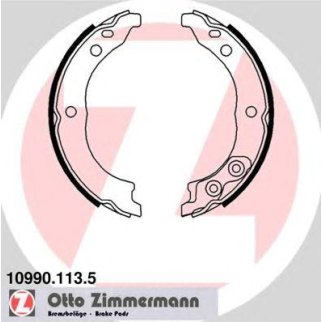 Комплект тормозных колодок, стояночная тормозная система фото