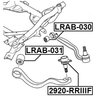 Опора шаровая FEBEST 2920-RRIIIF фото 2