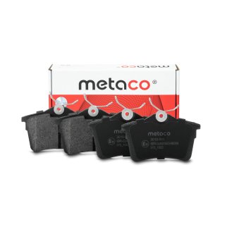 Колодки тормозные задние дисковые к-кт metaco 3010-065 фото