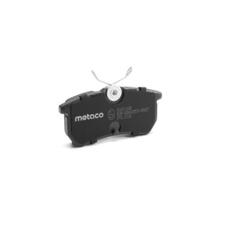 Колодки тормозные задние дисковые к-кт metaco 3010-108 фото 2