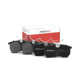 Колодки тормозные задние дисковые к-кт metaco 3010-108 фото