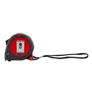 Рулетка 5м 25мм Status 3 fixations, двухкомпонентный корпус, 3фиксации ленты MATRIX фото 5