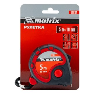 Рулетка 5м 25мм Status 3 fixations, двухкомпонентный корпус, 3фиксации ленты MATRIX фото 6 Рулетка 5м 25мм Status 3 fixations, двухкомпонентный корпус, 3фиксации ленты MATRIX фото 6