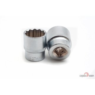 Головка торцевая 27 1/2&quot; 12гр СЕРВИС КЛЮЧ фото