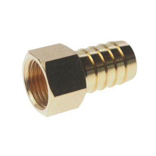 Штуцер пневматический RockForce наруж. резьба-ёлочка 1/2"-18мм фото