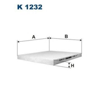 Фильтр салона FILTRON K 1232 фото