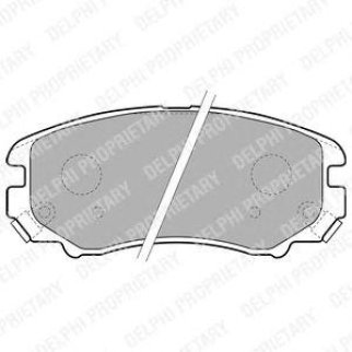 Колодки торм.пер./датч. фото