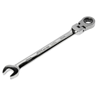 Ключ комбинированный 10 трещоточный шарнирный JTC фото