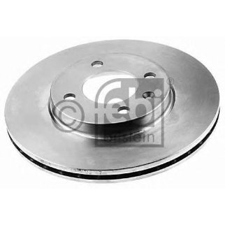 Диск тормозной передний вентилируемый Febi 6512 фото