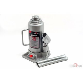 Домкрат бутылочный 12т гидравлический высота 230-469 СЕРВИС КЛЮЧ фото