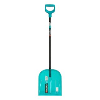 Лопата снеговая поликарбонат 340x385x1340мм алюминиевый черенок, luxe PALISAD фото 2