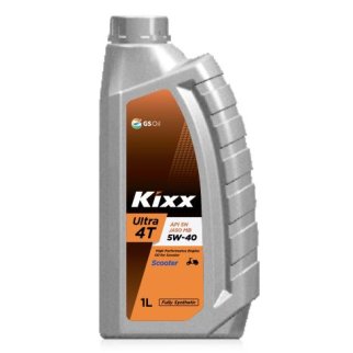 Масло моторное KIXX Ultra 4Т Scooter SN/MB 5W40 синт. 1л фото
