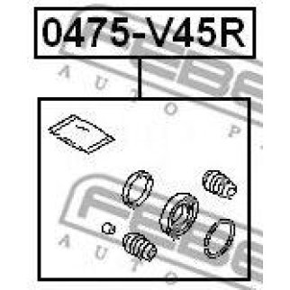 Рк заднего суппорта FEBEST 0475-V45R фото