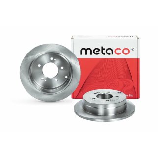 Диск тормозной задний metaco 3050-363 фото 3