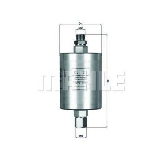 Фильтр топливный MAHLE KL 21 фото