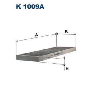 Фильтр салона FILTRON K 1009A фото