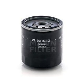 Фильтр масляный MANN FILTER W 92082 фото