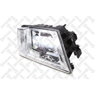 87-33076-SX_фара! H7 левая хром + LED ход. огонь Volvo FH/FM 13-16 08> фото