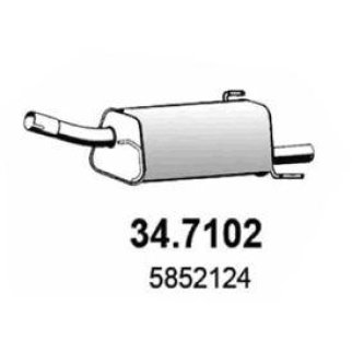 Глушитель основной ASSO 34.7102 фото