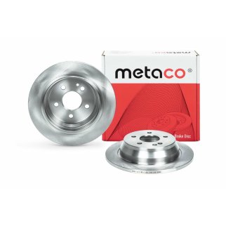 Диск тормозной задний metaco 3060-061 фото 3