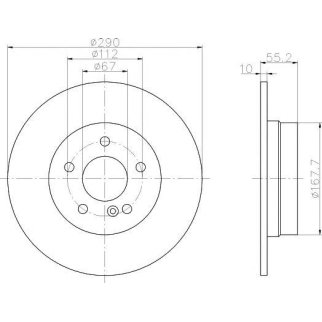 Диск тормозной TEXTAR 920727 03 фото