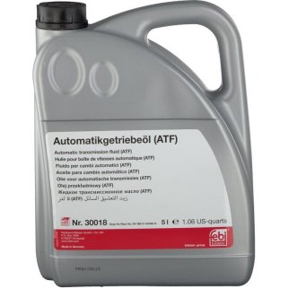 Автотрансмиссионное масло ATF 5л фото