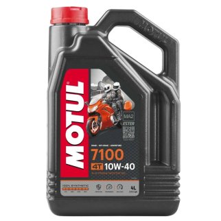 Масло моторное Motul 7100 4T 10W-40 синтетическое 4 л 112122 фото