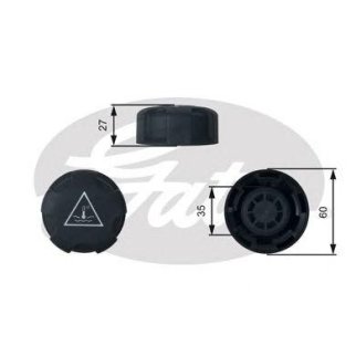 Крышка расширительного бачка фото