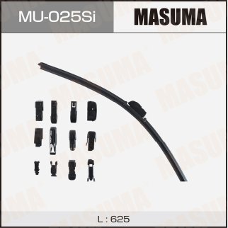 Щетка стеклоочистителя 625 мм бескаркасная 1 шт MASUMA Beam Wiper Blade MU-025Si фото