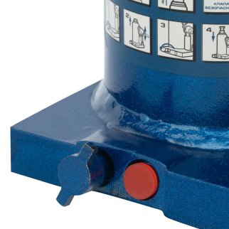 Домкрат бутылочный 4т гидравлический телескопический 170-420мм STELS фото 8