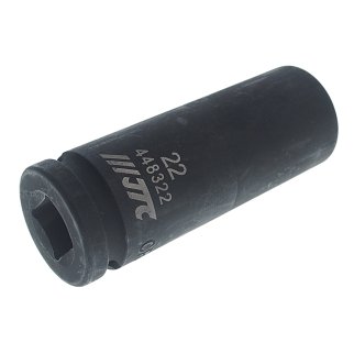 Головка торцевая 22 1/2&quot; 12гр 82мм ударная тонкостенная JTC фото
