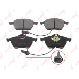 Колодки тормозные передние к-кт LYNXauto BD-1216 фото
