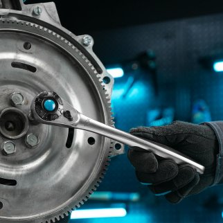 Набор торцевых головок ,трещетка 120 зубьев 12 предметов 1/2 // Gross фото 13