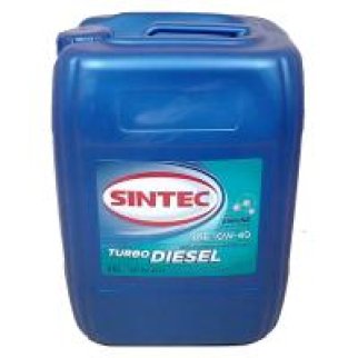 Масло моторное SINTEC TURBO DIESEL 10W40 CF-4/SJ 20л фото