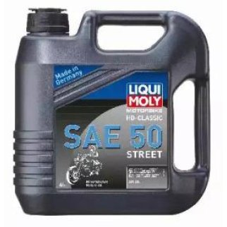 Масло моторное LIQUI MOLY для 4т мотоц SAE 50 мин. 4л фото