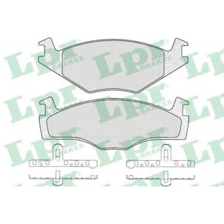 Колодки тормозные передние к-кт Lpr 05P225 фото