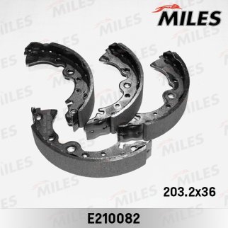 Колодки барабанные к-кт MILES E210082 фото