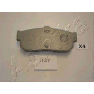 Колодки тормозные задние дисковые к-кт ashika 51-01-127 фото