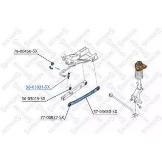56-03021-SX_тяга стабилизатора заднего! Ford Mondeo all 93-96 фото