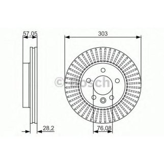 Диск тормозной BOSCH 0 986 479 154 фото
