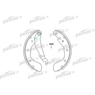 Колодки барабанные к-кт PATRON PSP334 фото